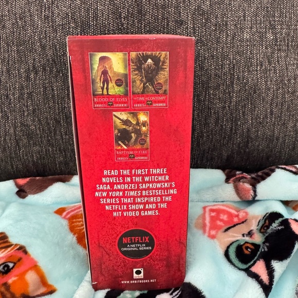 The Witcher Book Series Set - Red Covers - Picture 3 of 4